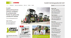 Desktop Screenshot of claas-landsberg.de